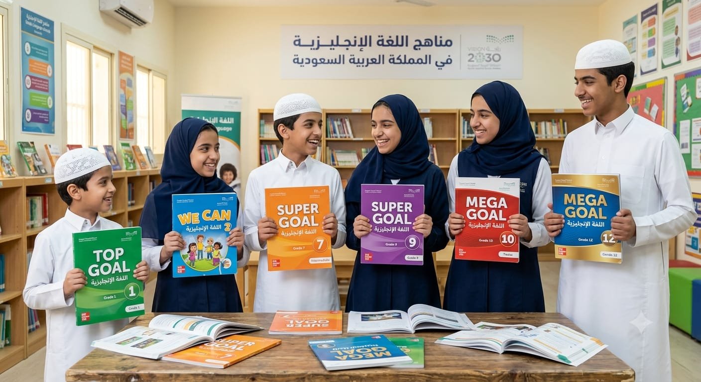 شرح مناهج اللغة الانجليزية