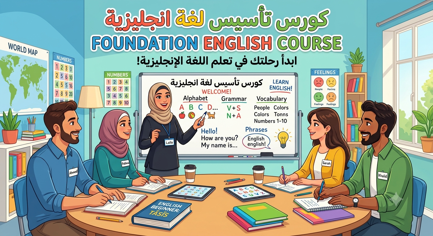 تعلم اللغة الانجليزية من الصفر