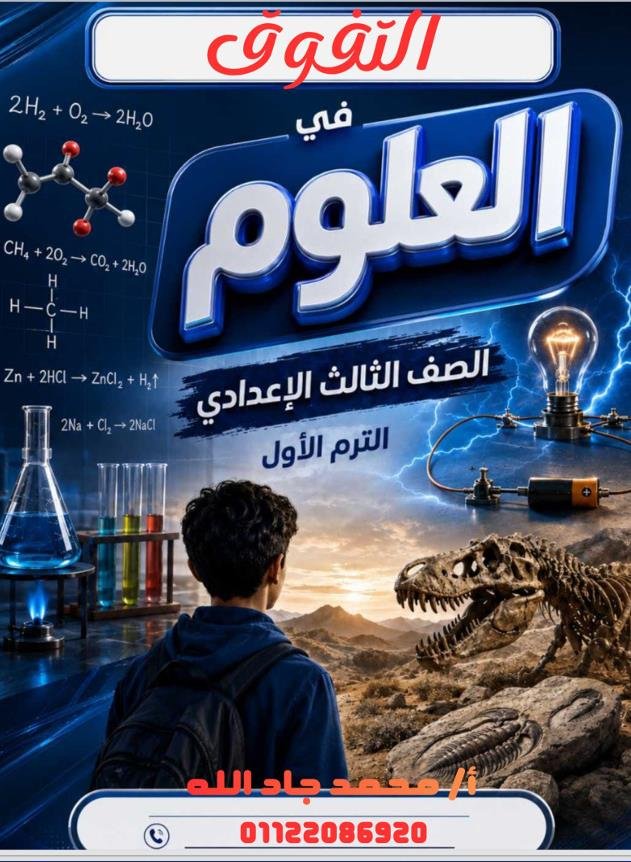 مذكره علوم للصف الثالث الاعدادي(المنهج الجديد27)